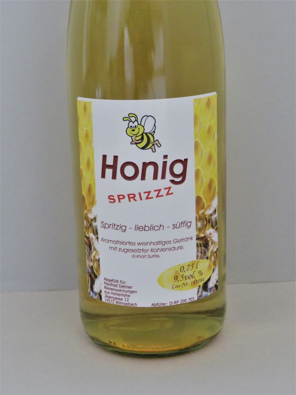 Honig-Sprizzz 0,75 ltr. Flasche