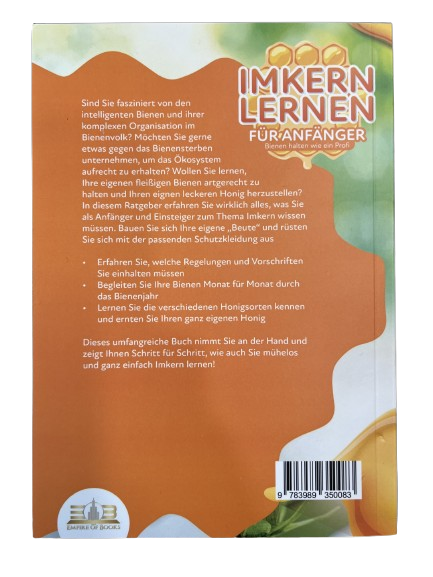 Buch "Imkern lernen für Anfänger"