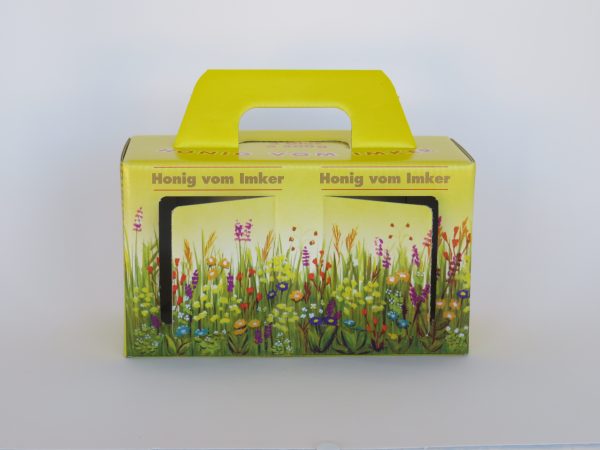 Geschenkkarton Blumenwiese 2 x 500 g