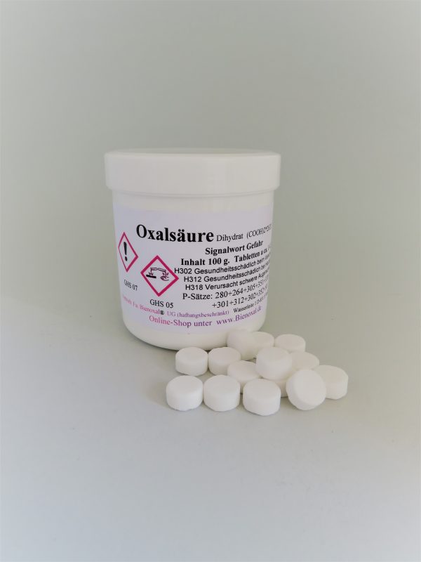 Oxalsäuretabletten