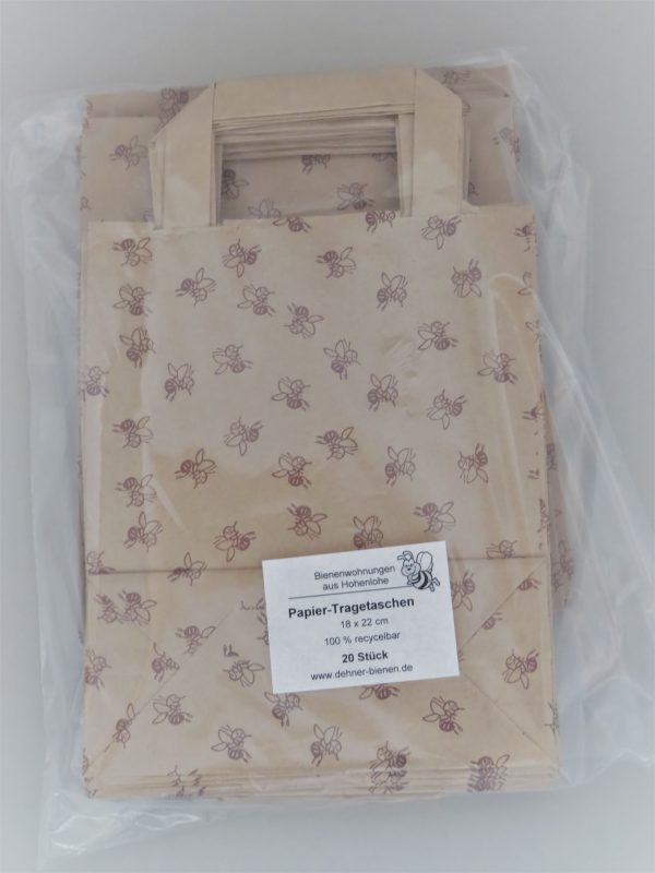 Papier-Tragetaschen Biene