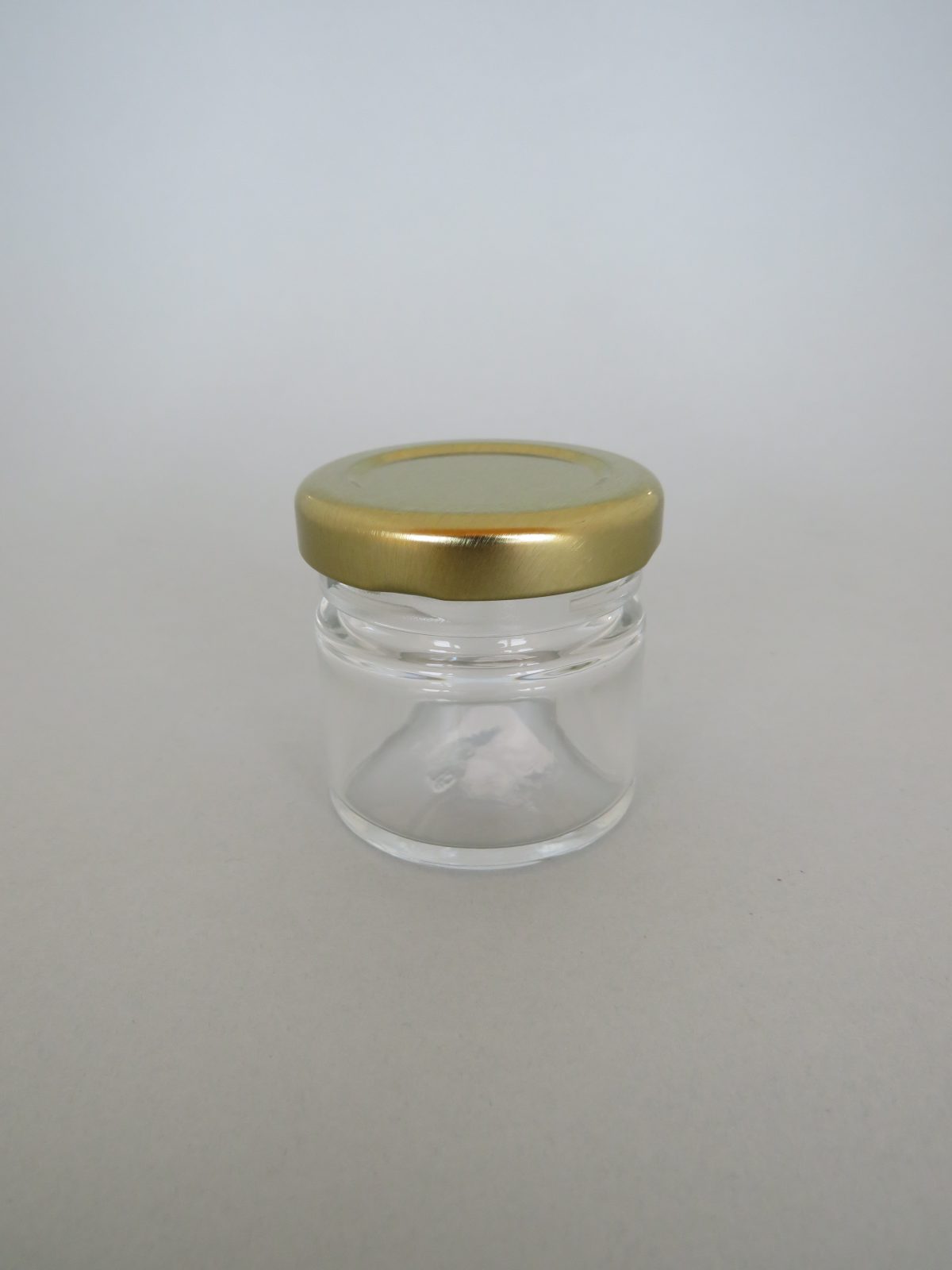 Flaschenland 48x Sechskantgläser 191ml - Mit Goldenem Twist-Off-Deckel, Backofenfest & Spülmaschinengeeignet